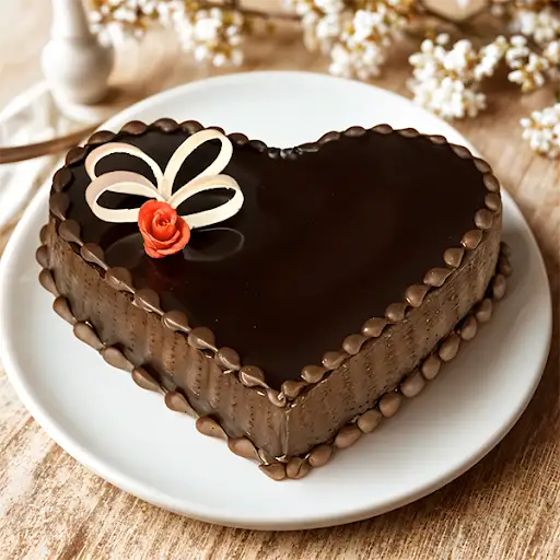Sweet Heart Chocolate Cake