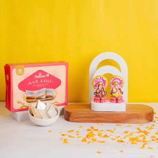 Laxmi Ganesh Kaju Box