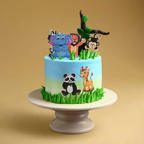 Wild  Life Theme Cake