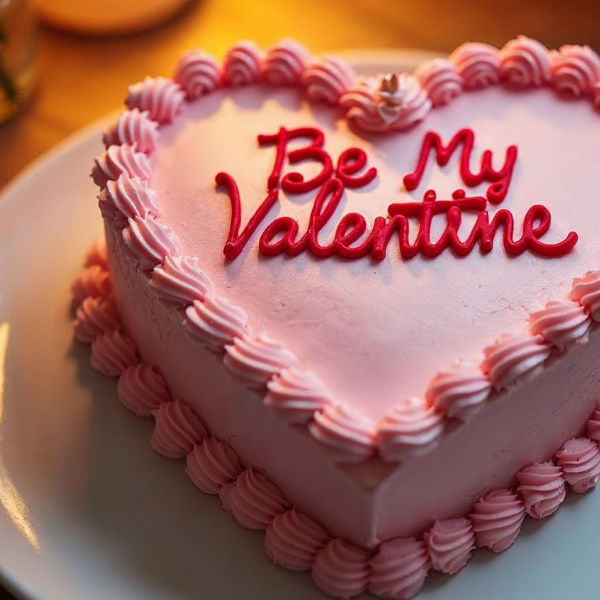 Valentine’s Sweetheart Cake