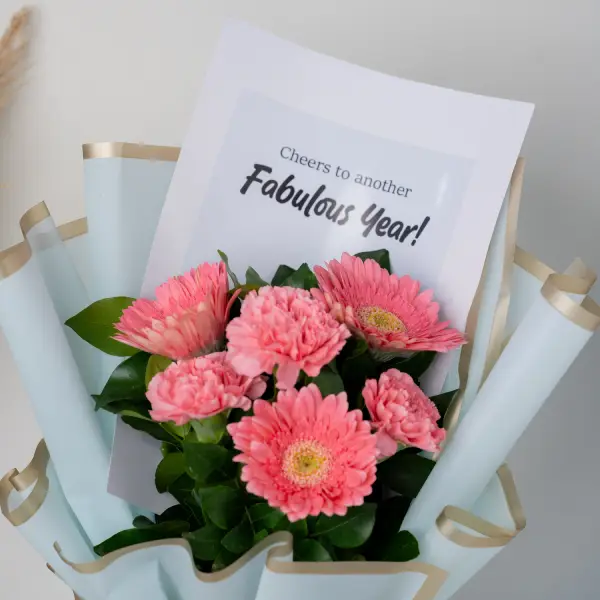 Best Wishing Carnations Bouquet