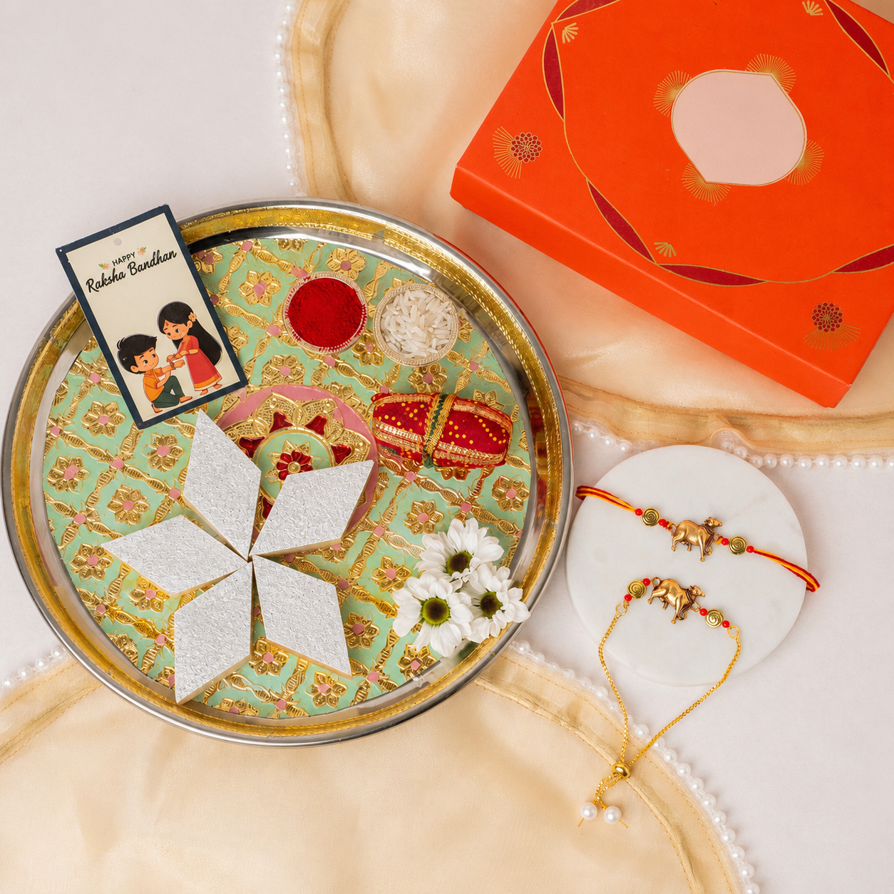 Sacred Cow Rakhi & Thaali Sacred Cow Rakhi & Thaali