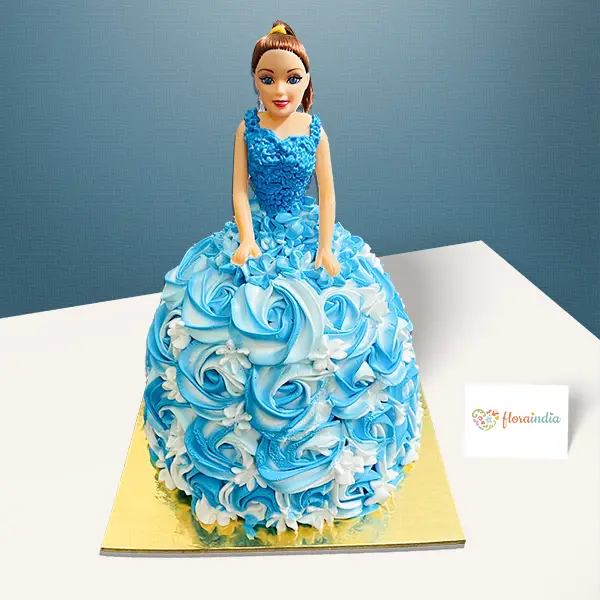 Barbie Doll Cake