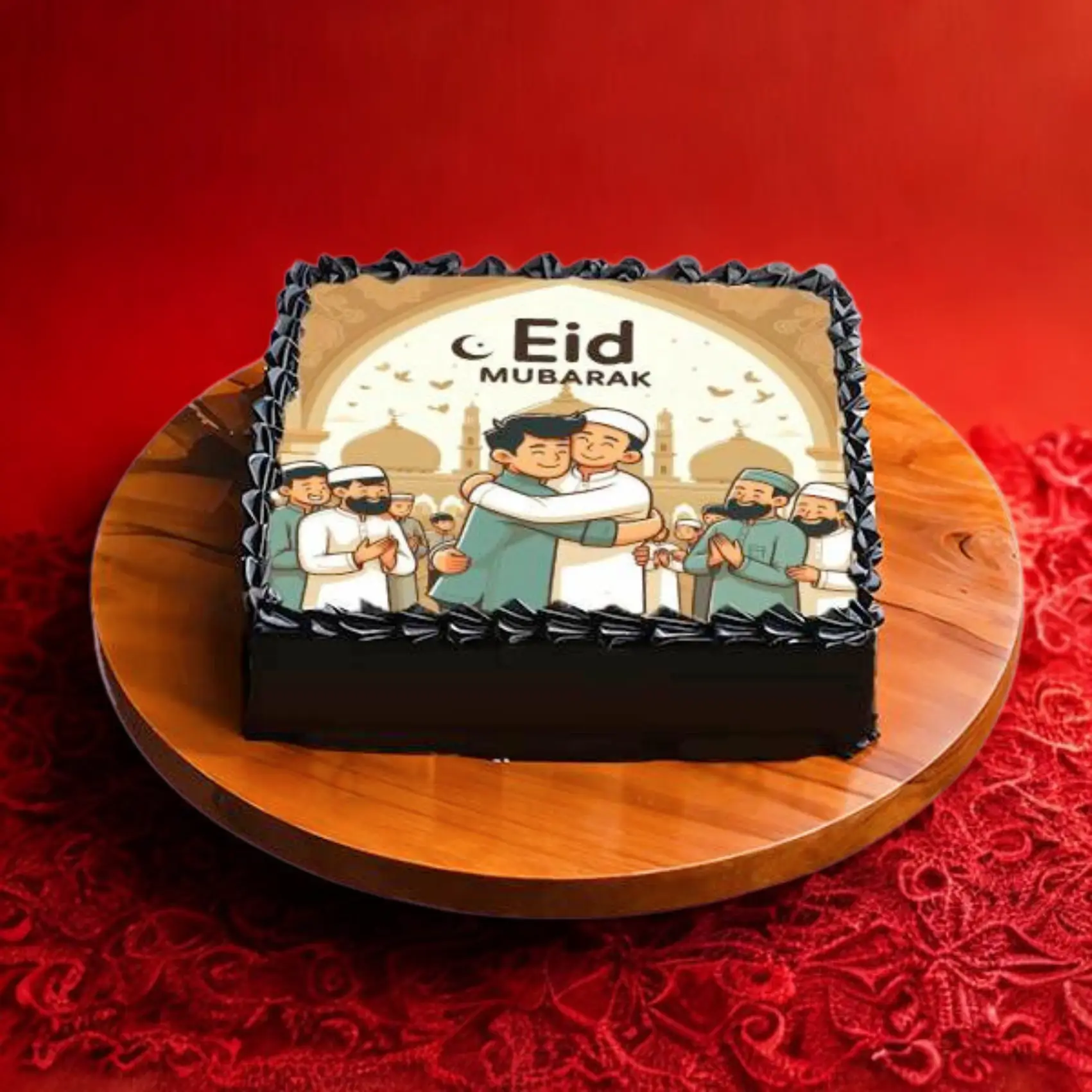 Eid Mubarak Theme Cake Eid Mubarak Theme Cake