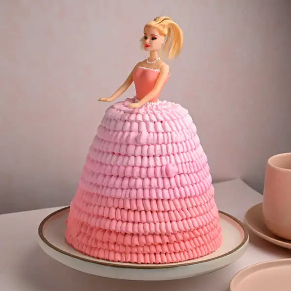 Strawberry Princess Cake