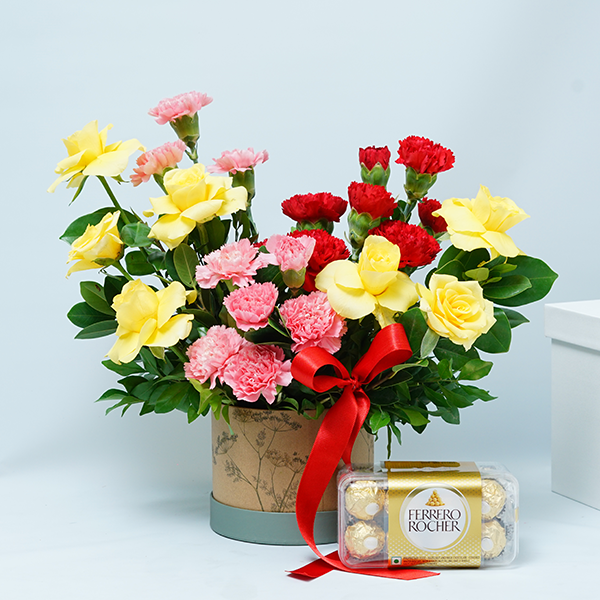 Rosy Treat N Ferrero Box