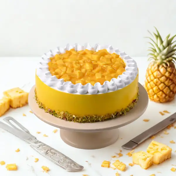 Tropical Mango Pista Cake