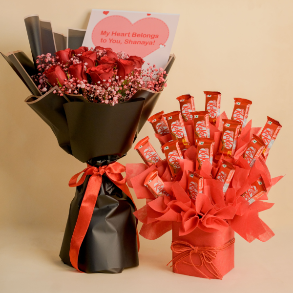 Red Rose KitKat Bliss