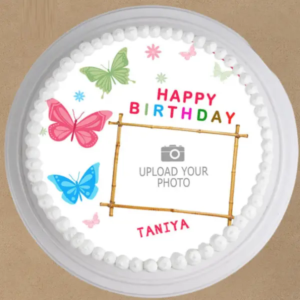 Personalize Bdy Photo Cake