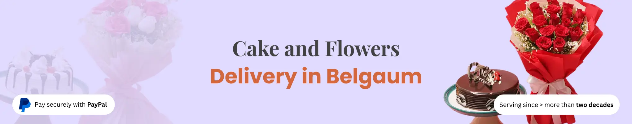 Online Cake and Flowers Delivery in Belgaum