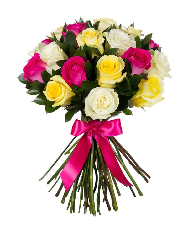18 Assorted Roses Bunch