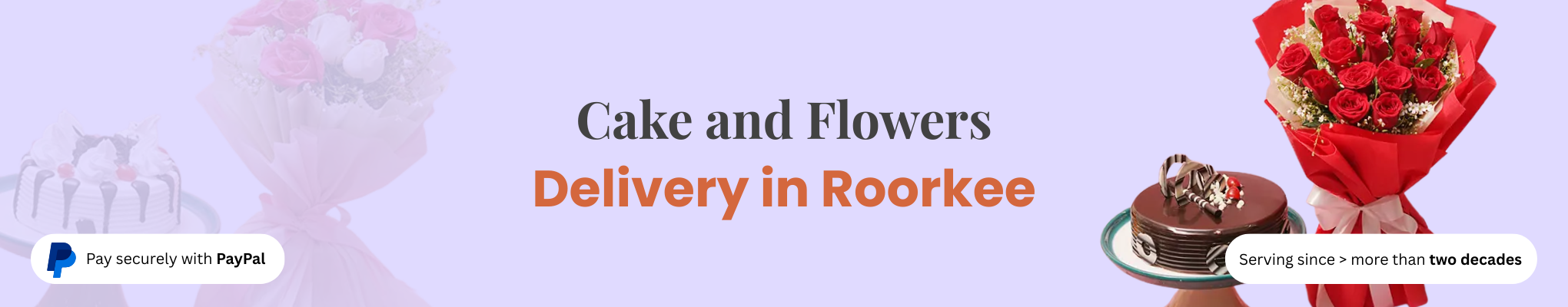 Online Cake and Flowers Delivery in Roorkee
