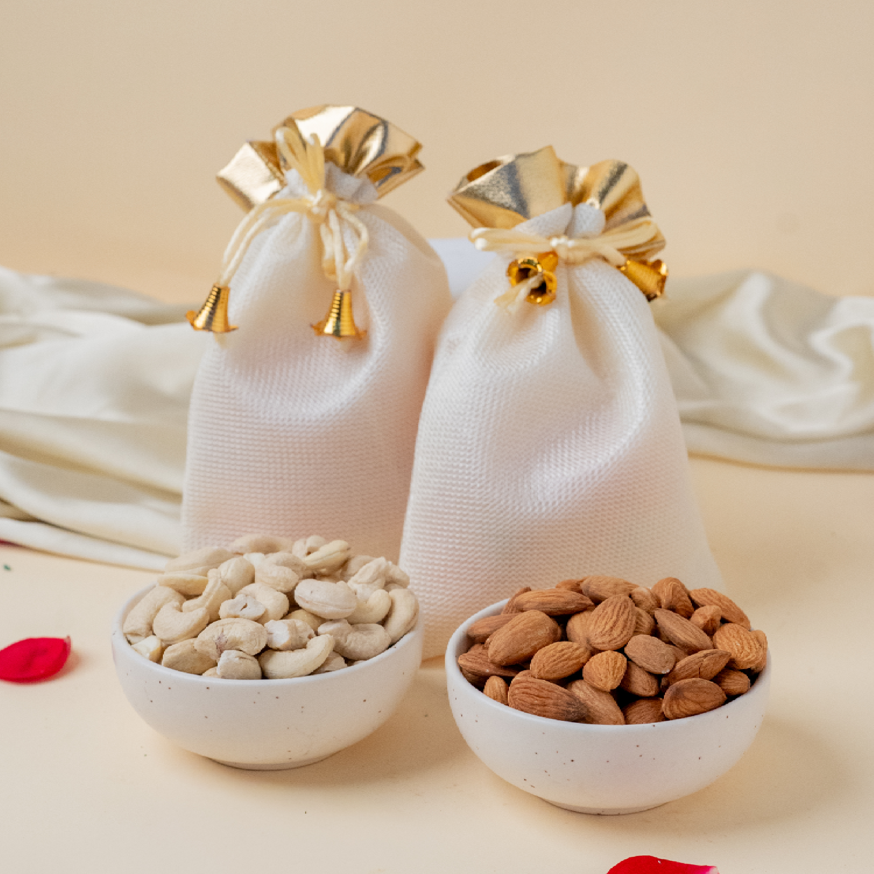 Pearl Rakhi Thali & Dry Fruits