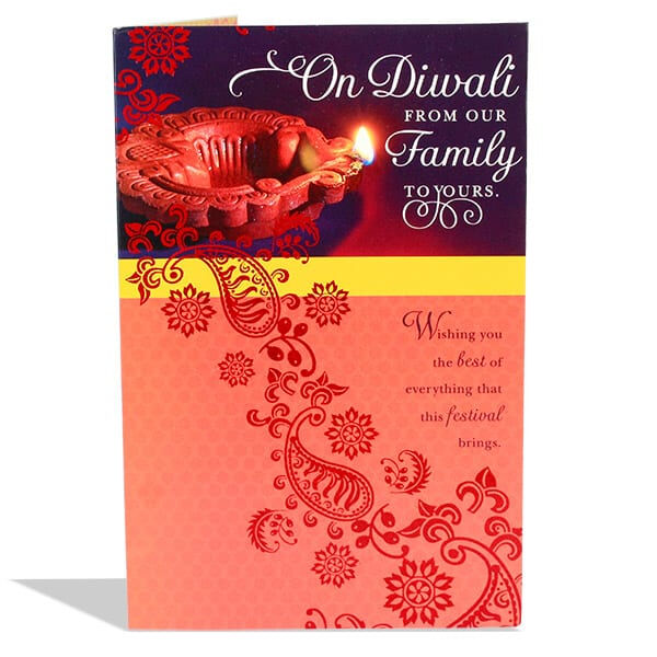 Diwali Wishing Card