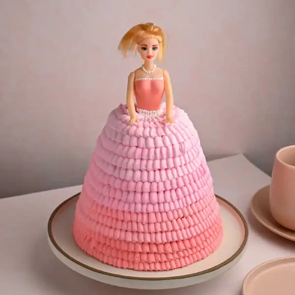 Strawberry Princess Cake