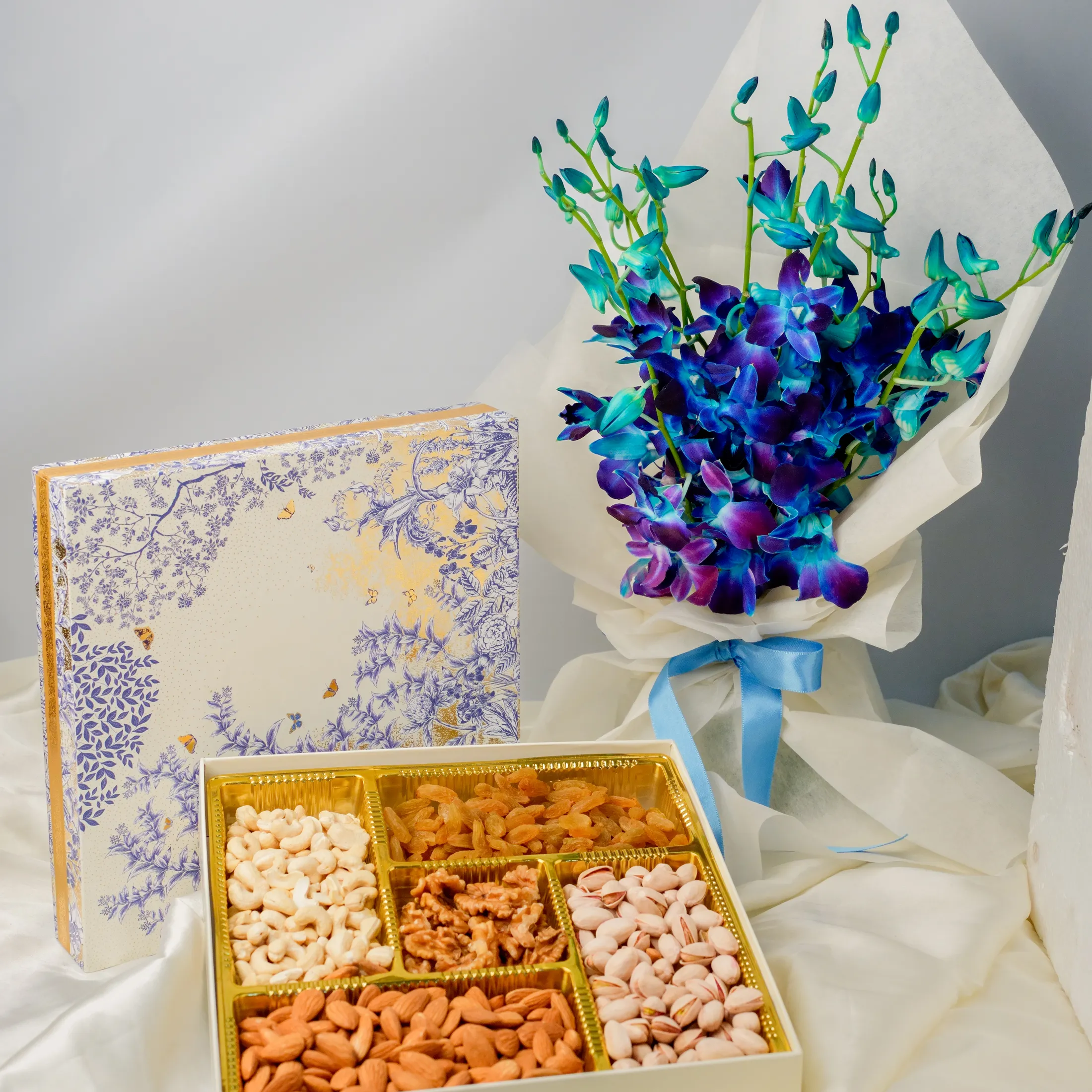 Sapphire Orchid Dry Fruit Duo Sapphire Orchid Dry Fruit Duo