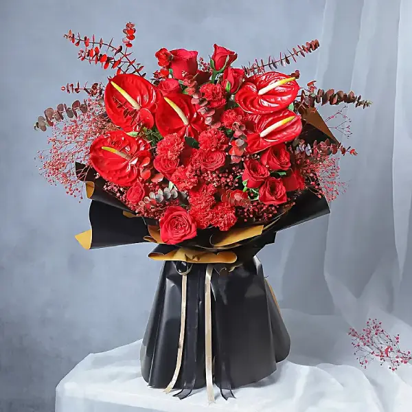 Red Carnation Aura Red Carnation Aura