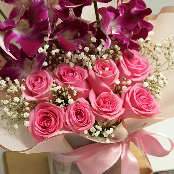 Chocolates & Orchid Rose Fusion