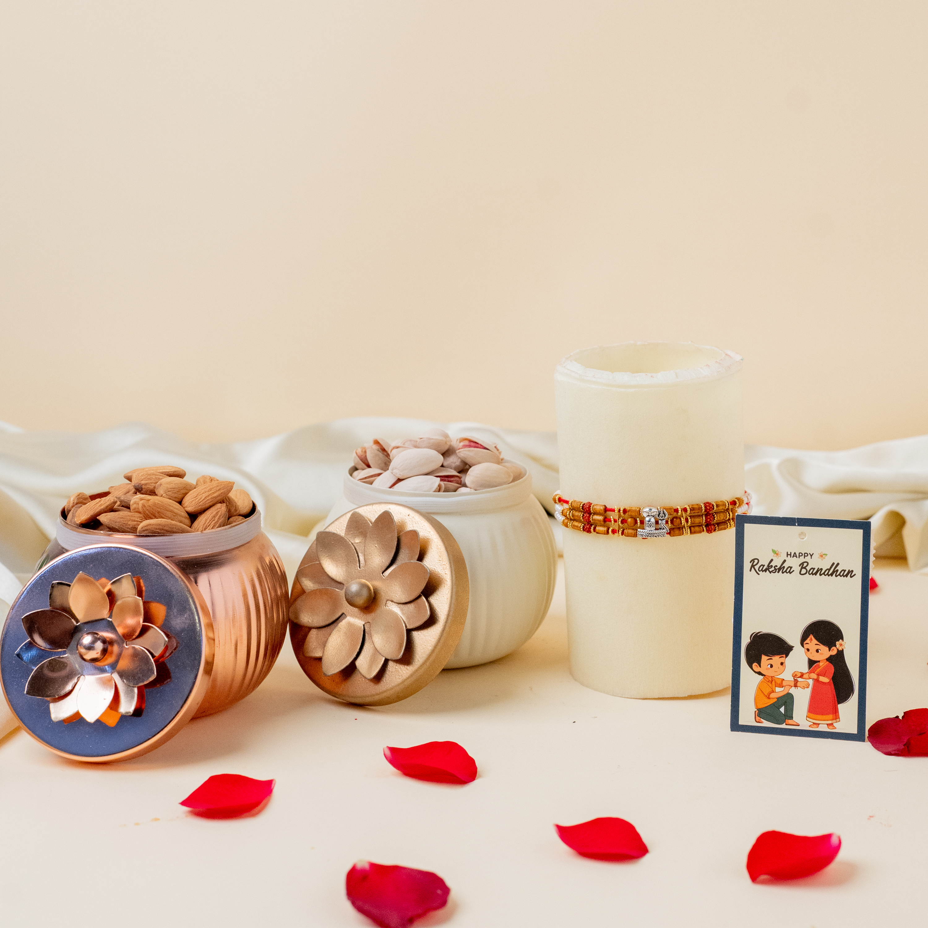 Mahadev Rakhi & Dry Fruits Combo