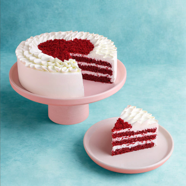 Heartfelt Red Velvet Cake