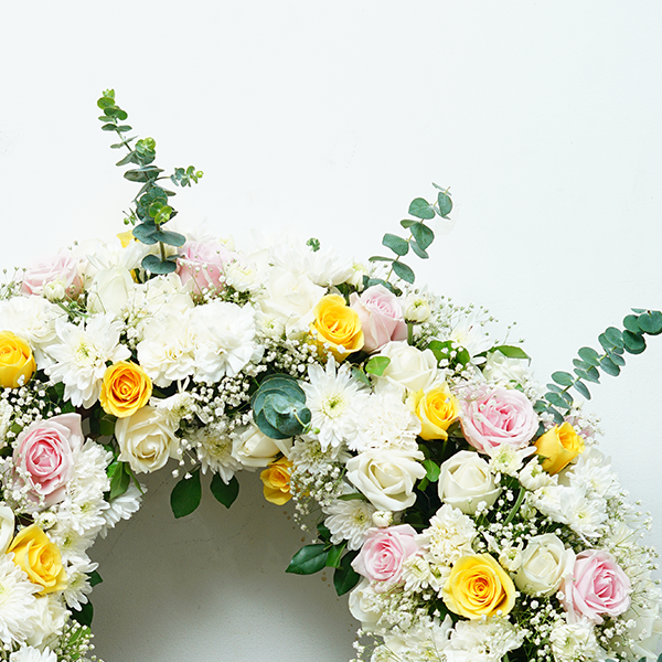 Healing Love Floral Wreath