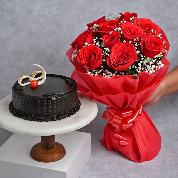 Sensation with Dark  Chocolate Cake