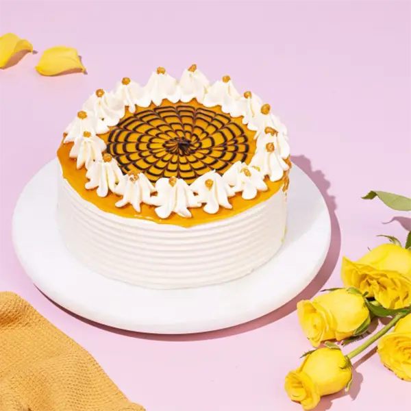 Luscious Butterscotch Cake