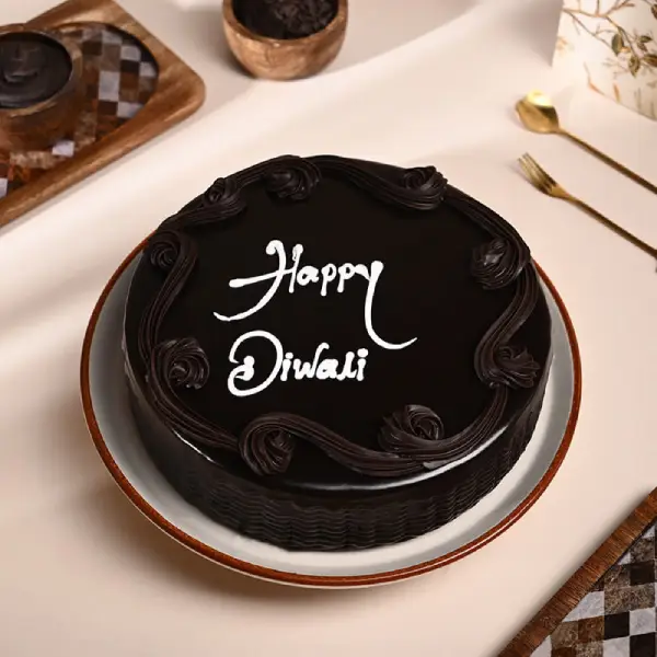 Happy Diwali Choco Cake
