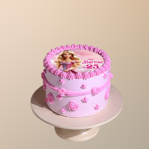 Styling Barbie Cake