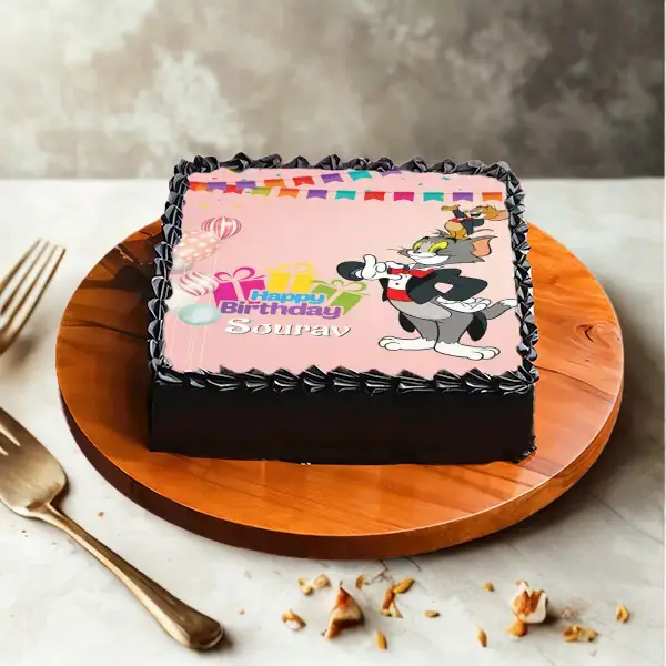 Tom N Jerry Bdy Cake