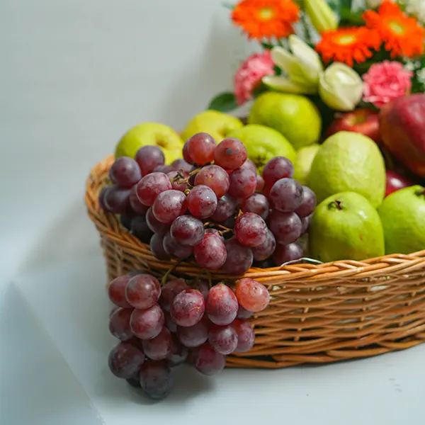 Mixed Fruit and Flower Bouquet