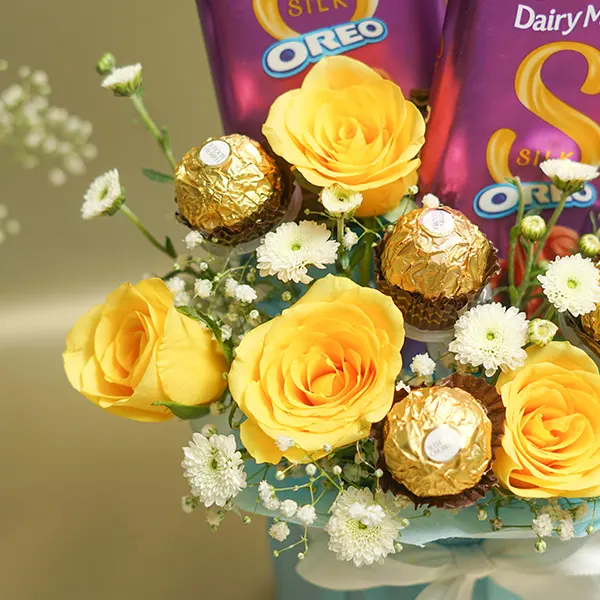 Daisy Choco Vase