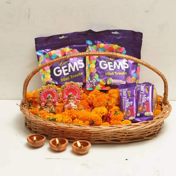 Laxmi Ganesh Gems Basket