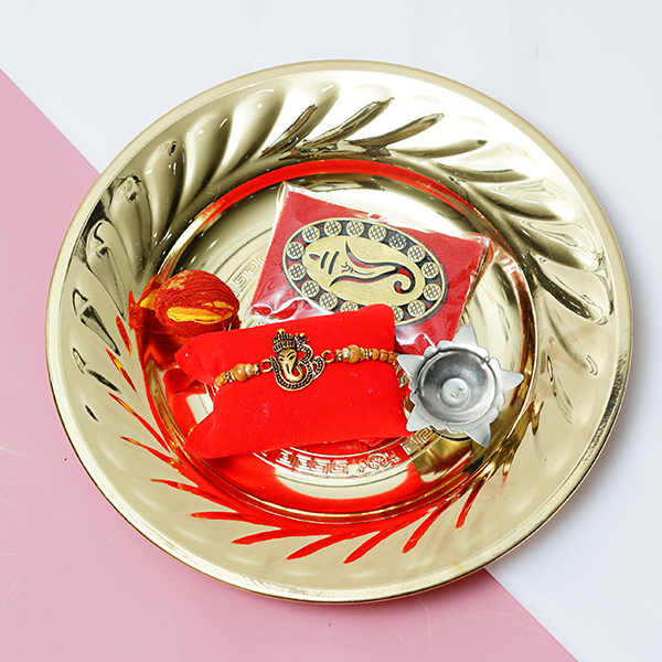Golden Gleam  Rakhi Radiance