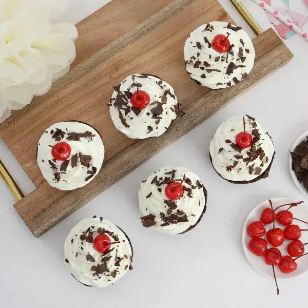 Set of 6 Blackforest Cup Cake