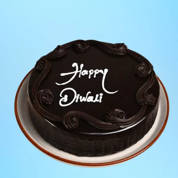Happy Diwali Choco Cake