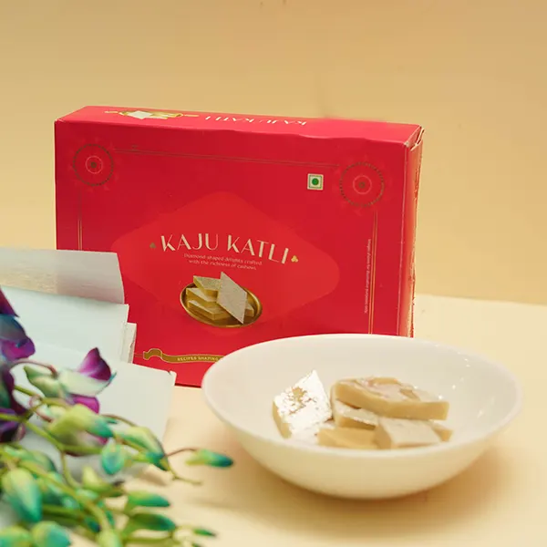 Festive Orchids & Kaju Barfi