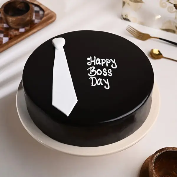 Chocolate Boss Day Cake