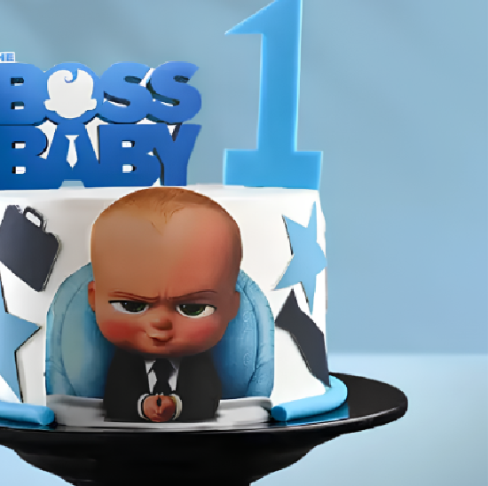 Boss Baby Theme Cake