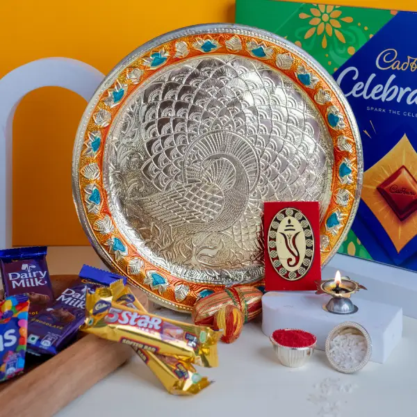Silver Bliss Celebration Thali