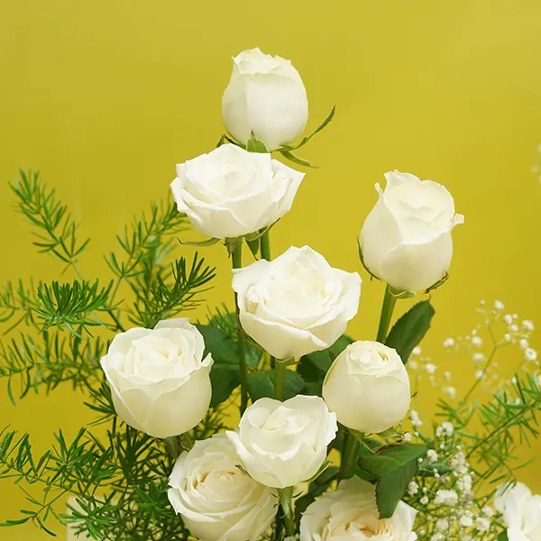 Roses & Carnations Vase