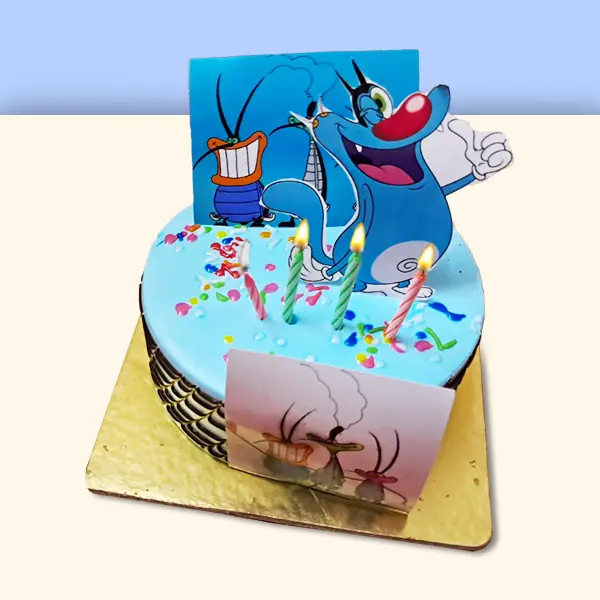 Cheerful Oggy Cake