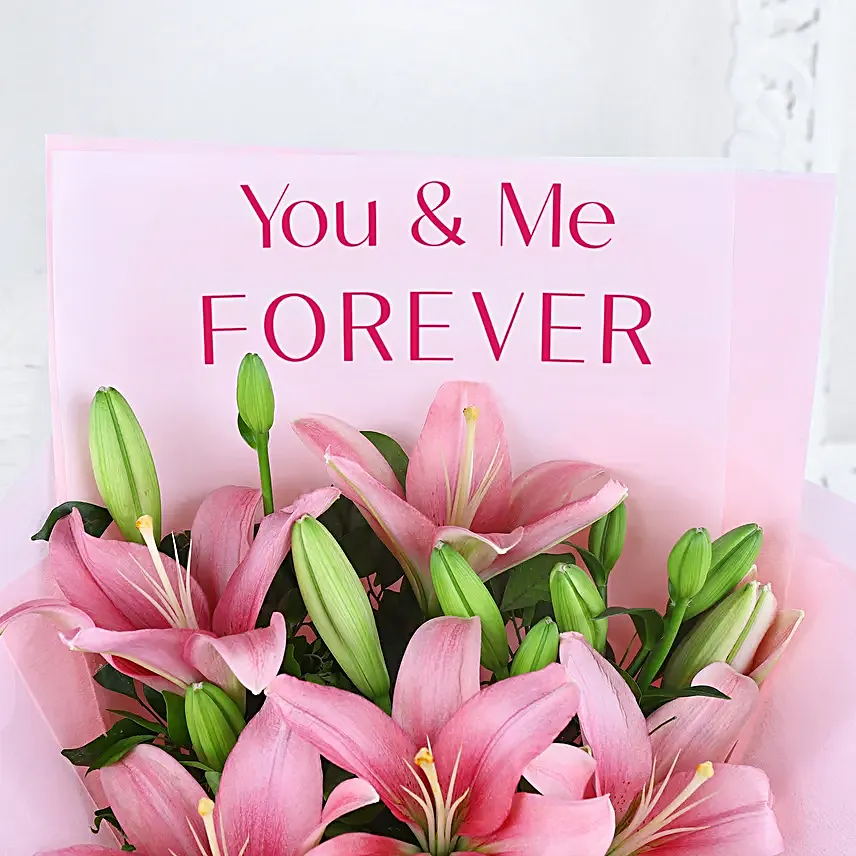 Eternal Love Lily Bouquet Eternal Love Lily Bouquet