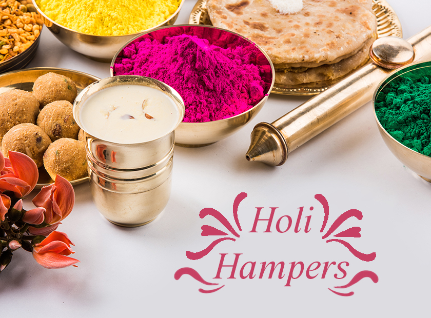 Best Ways to Convey Holi Wishes With Attractive Holi Hampers 