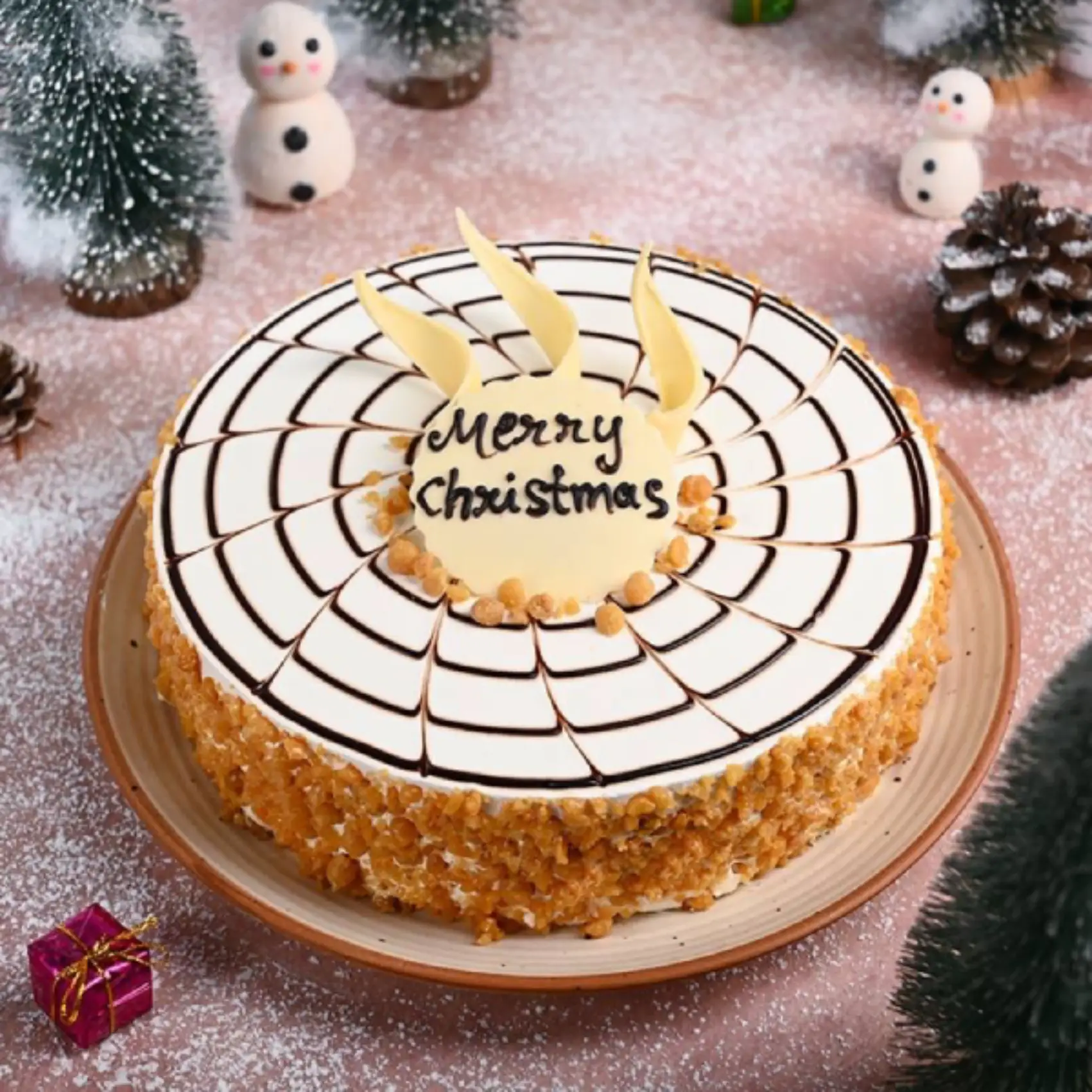 Christmas Butterscotch Cake Christmas Butterscotch Cake