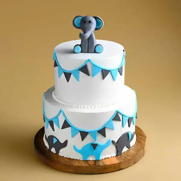 Elephant Theme Cake