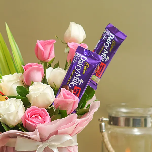 Toblerone Rose Thali Vase