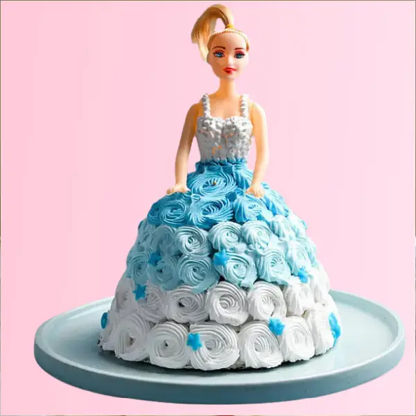 Barbie Doll Cake