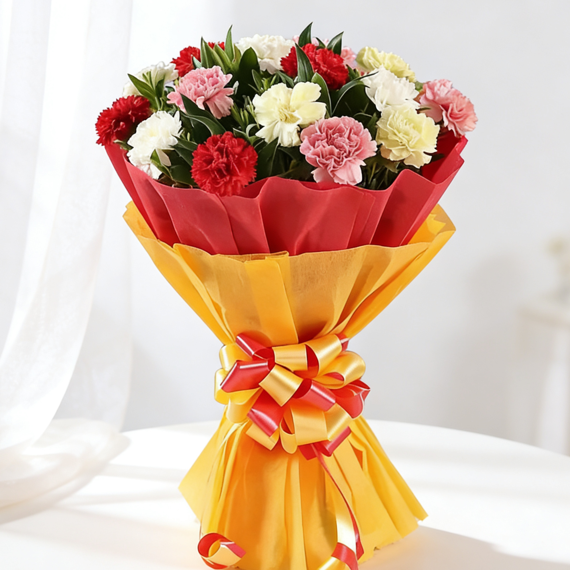 Cute Carnations Bunch