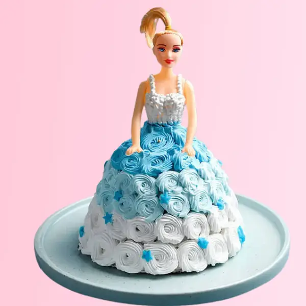 Barbie Doll Cake